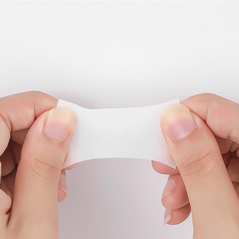 400 шт., хлопковые салфетки для маникюра, педикюра, безворсовые салфетки, очиститель, бумажные подушечки, инструмент