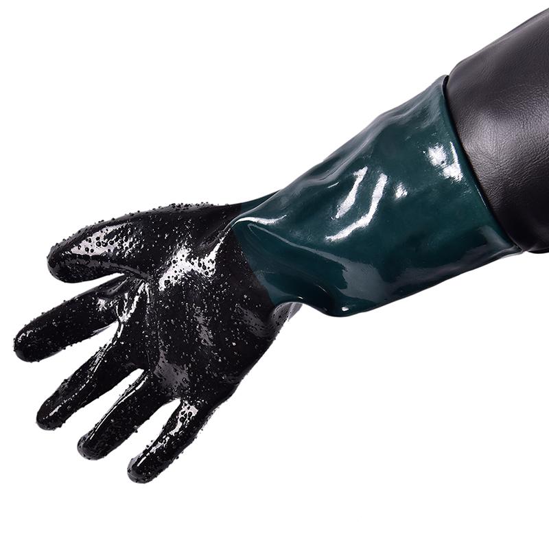 24 Перчатки для защиты труда для пескоструйной камеры пескоструйного аппарата Новые