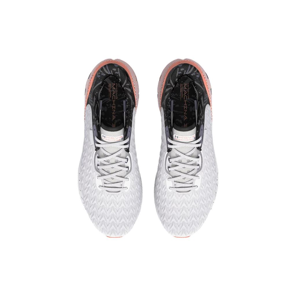 Under Armour HOVR Machina 3 Clone Run Like A... Women Sneakers White Bubble-Peach Gravel 3027730-100
