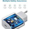 Chargeur Rapide USB-C 25W - E.F.CONNECTION - avec Câble 1M - pour Samsung S25,S25Ultra,S25 Fe,S24,S24Fe,S23Ultra,S22 Plus,S21