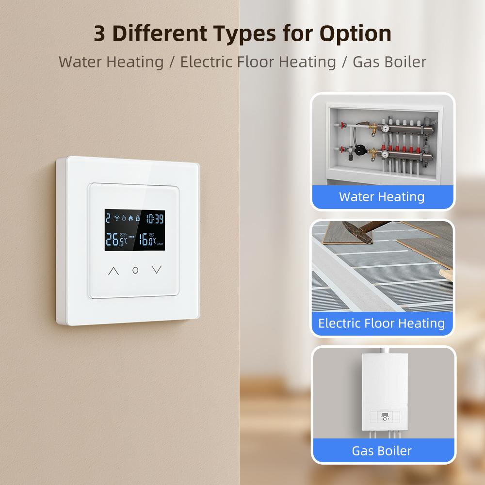 AVATTO Tuya WiFi Smart Thermostat Controller Water Electric Warm Floor Heating Water Gas Boiler Support Alexa,Google Home,Alice7