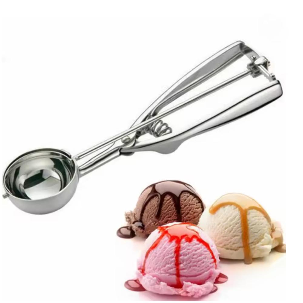 Practical Multi Functional Spoon Modern Fashion Household Kitchen Supplies Lightweight Ice Cream Spoon Creative Stainless Steel