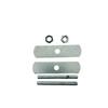 5cm Center Grille Metal Emblem Matching Screws for Car Modification
