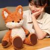 Cuddly Cartoon Fluffy Fox Plush Toys Soft Comfy Anime Fox Doll Baby Appease Doll Pretty Home Decor Nice Gift To Family Friends