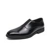 Large Size Leather Shoes Men's Japanese Foot Cover Business Dress Wedding Shoes Daily Office Work Derby Shoes Men