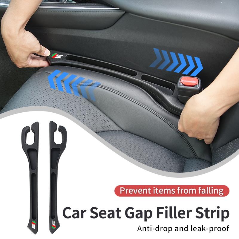 Car Seat Gap Storage Box Seam Filler Strip Leak Plug Accessories For Jaguar XF XJ XFR XKR X-Type F-Pace I-Pace S-Type F-Type