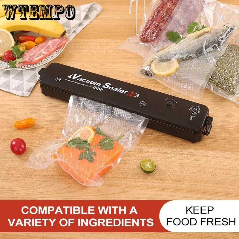 Автоматическая упаковочная машина Пищевая вакуумная упаковочная машина Портативная бытовая вакуумная упаковочная машина для еды Помощник на кухне