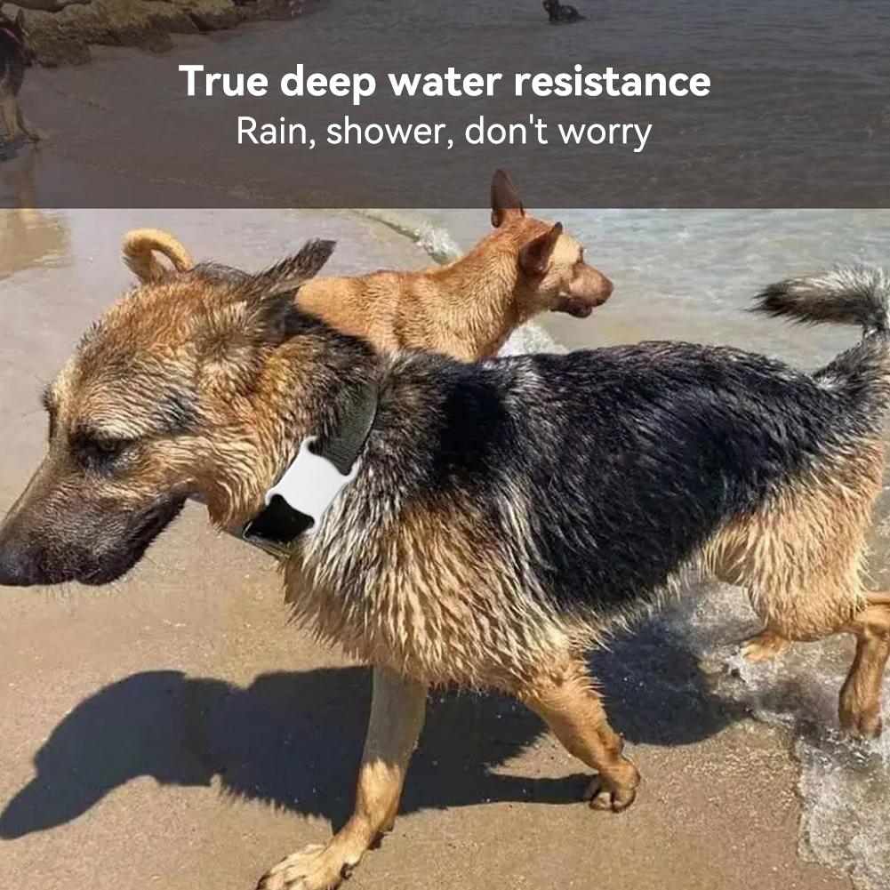 Bluetooth умный локатор для домашних животных, водонепроницаемый анти-потерянный трекер местоположения, ошейник для кошек, собак, трекер позиционирования, водонепроницаемый