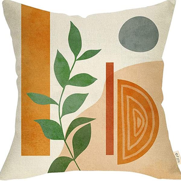 Абстрактная наволочка цвета Моранди, Минималистичная декоративная наволочка, Абстрактная эстетика, Подушка для дивана, Чехол для подушки