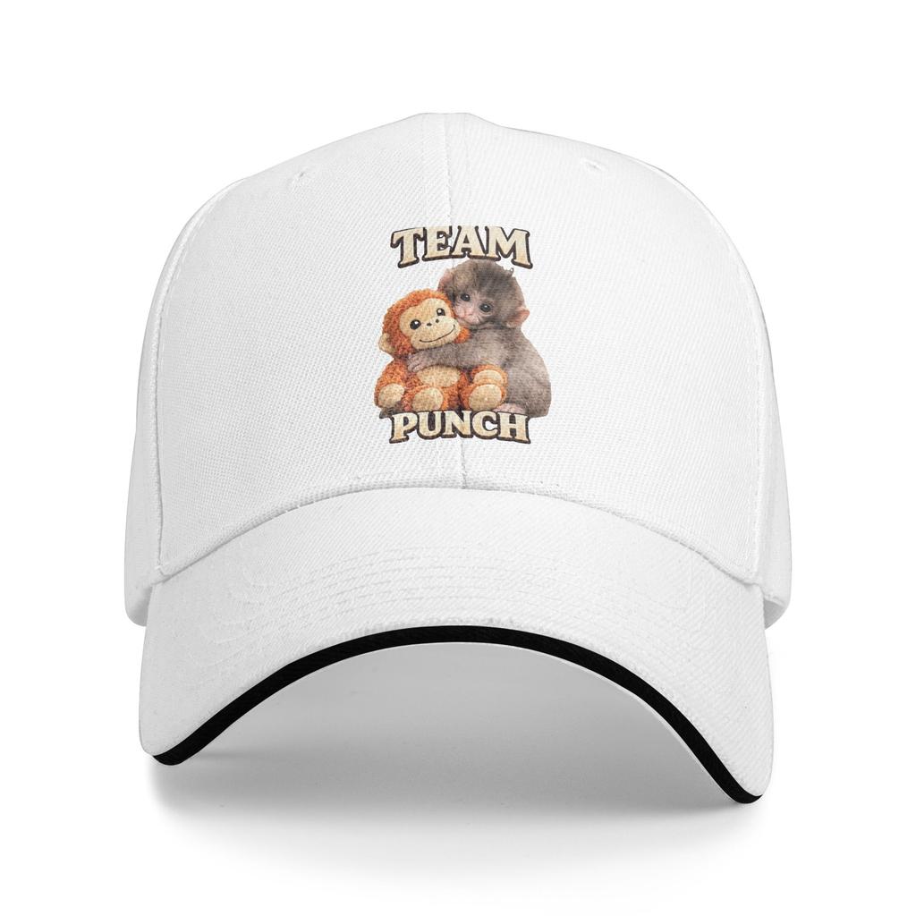 Unisexs WoUnisexs Punch the Monkey Cute Outdoor Hat Trucker Cap Casual Baseball Cap Sunscreen Sunshade