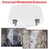 Motorcycle Universal Modified Heightened Windshield Windshield Installed Moto Windshield Extension ABS Plastic