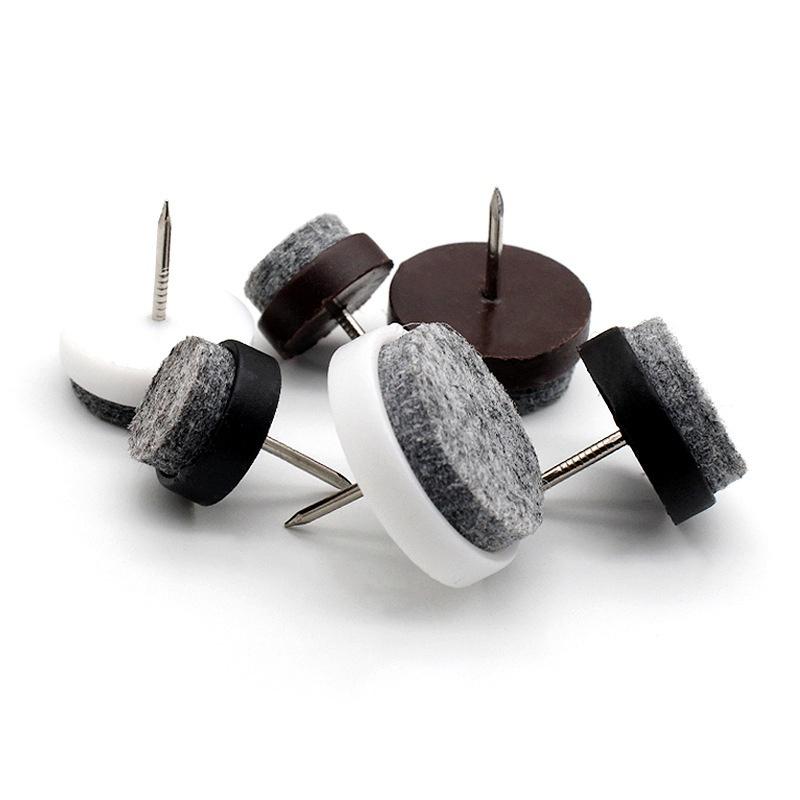 Столы Стулья Шкафы Влагостойкие шкафы Влагостойкий пол Устойчивый к царапинам коврик для ног Шип мебель Пластиковый войлок Диван Напольный гвоздь