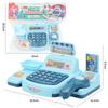 Детская имитация кассы супермаркета, игровой набор, игрушка, модель кассового аппарата со световыми и звуковыми эффектами