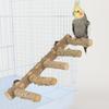 Wear-resistant Bird Cloud Ladder 4/6/8 Step Parrot Grinding Claws Stick  Hamster
