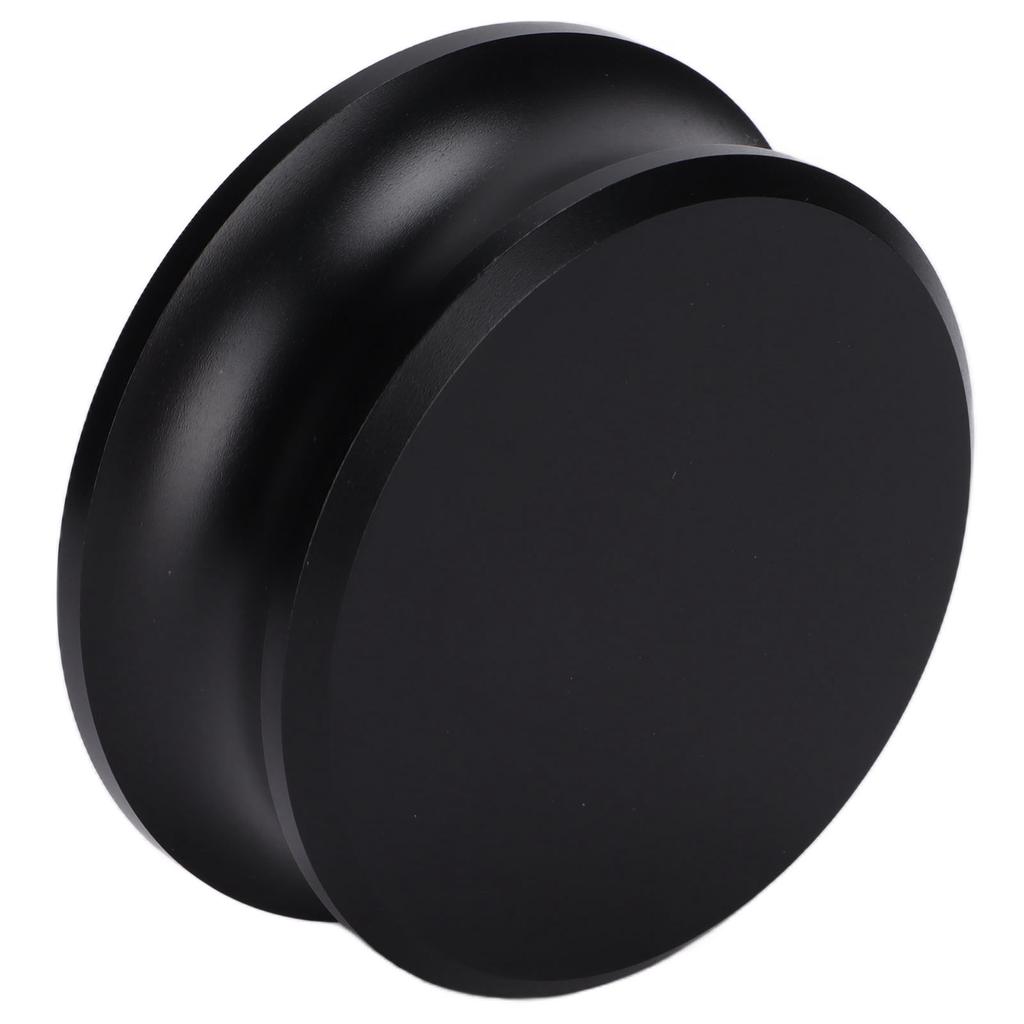 Стабилизатор веса проигрывателя пластинок, алюминиевый проигрыватель виниловых пластинок, черный зажим для веса виниловых пластинок