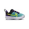Nike Star Runner 4 Прочные Кроссовки с Низким Верхом Обувь для Малышей Сине-Фиолетовый FJ1807-300