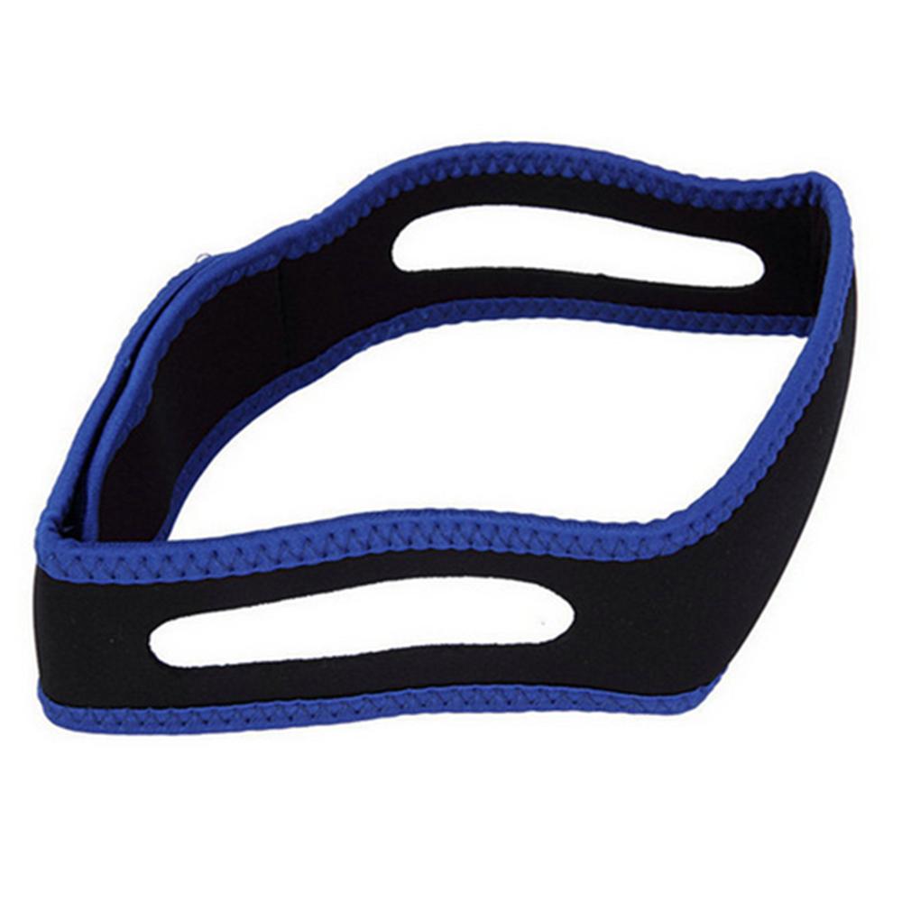 2 Pcs Adjustable Anti Snore Chin Strap Stop Snoring Sleep Apnea Belt Jaw Support