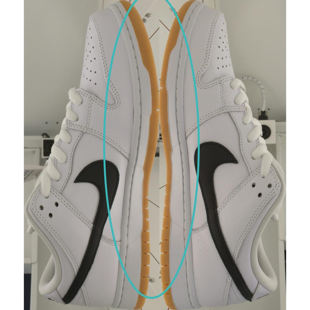 Pre-owned Nike Dunk SB pro iso white gum CD2563-101-P26104256675846