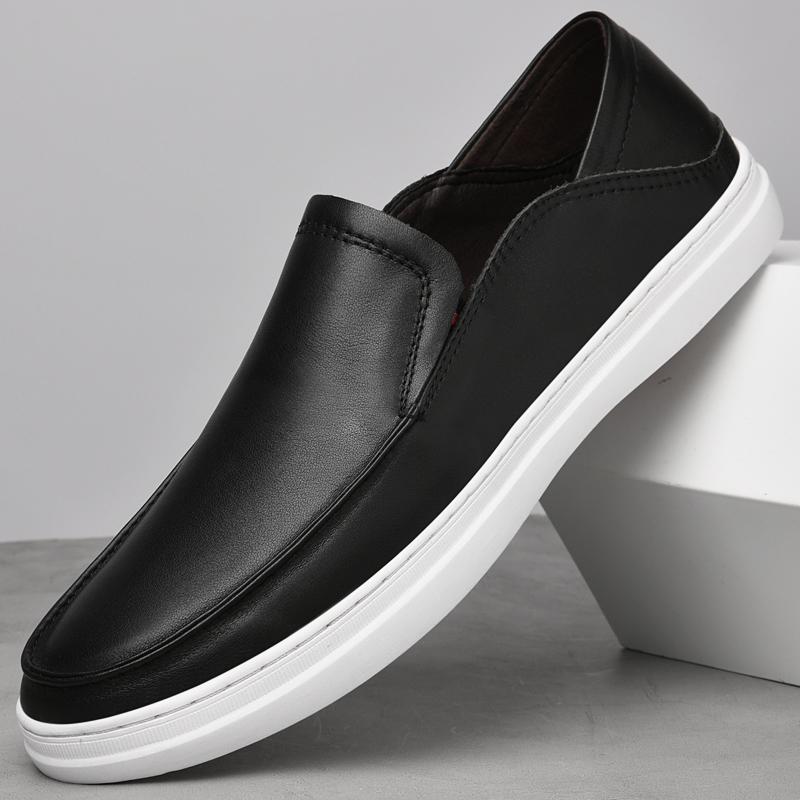 Дышащая мужская повседневная обувь, универсальные кроссовки, новые мужские туфли на плоской подошве со шнуровкой, летние мокасины, мужские туфли без застежек, легкие туфли для вождения