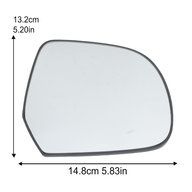 Стеклянная линза зеркала двери для Nissan SUNNY Micra 2010 2011 2012 2013-2017 Зеркало заднего вида с подогревом Стеклянная линза бокового зеркала Автомобильные аксессуары