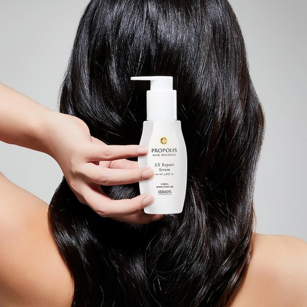Kerasys Propolis Сыворотка для восстановления связи волос Propolis Hair Bonding Repair EX 100 мл - Уход за поврежденными волосами, Корейская