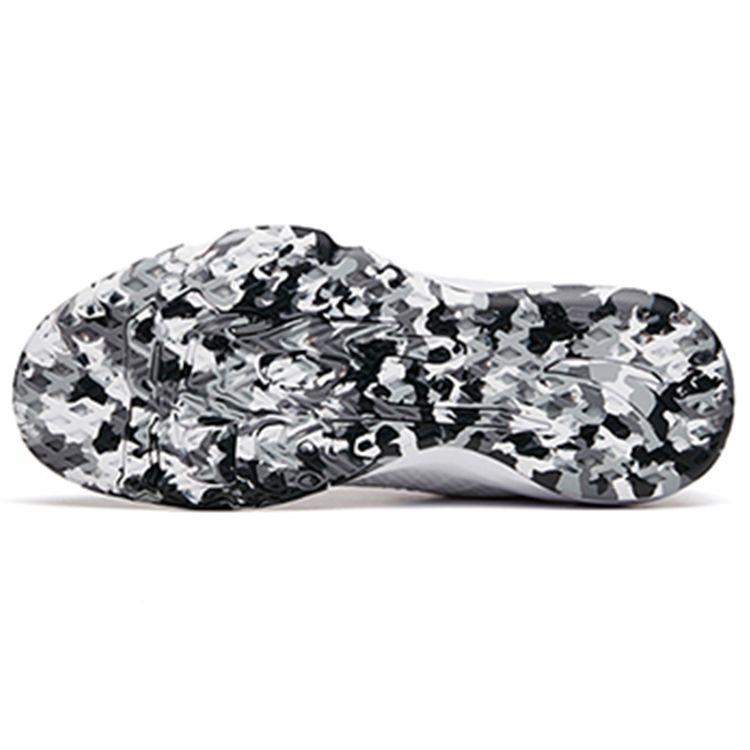 Anta Lingji низкие баскетбольные кроссовки мужские кроссовки черные белые 912011186-11