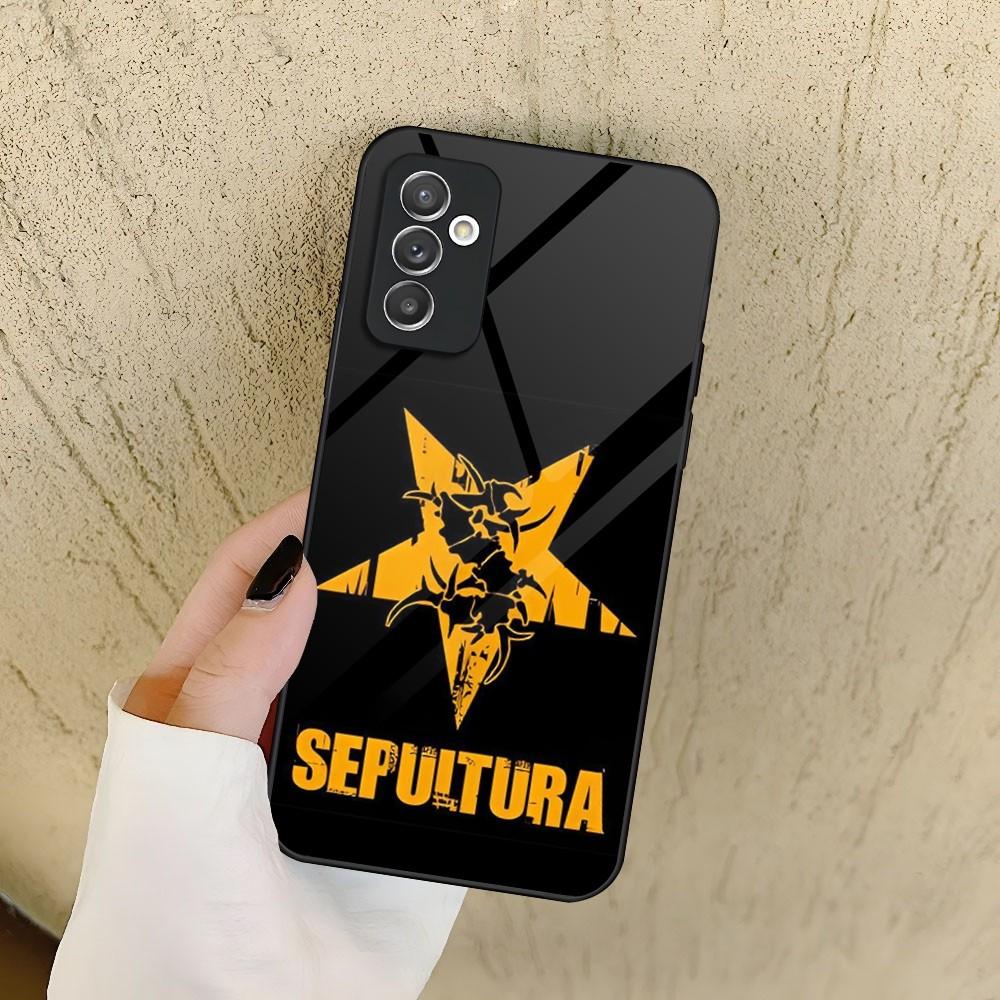 Чехол для телефона Sepultura (Хэви-метал группа) для Samsung Galaxy S24 S23 S22 S21 S20 A24 A34 A54 A53 Note20 M54 Fe Ultra Plus Стекло