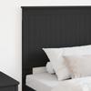 Headboard with Black Oak Effect Headboard 75 cm Particleboard