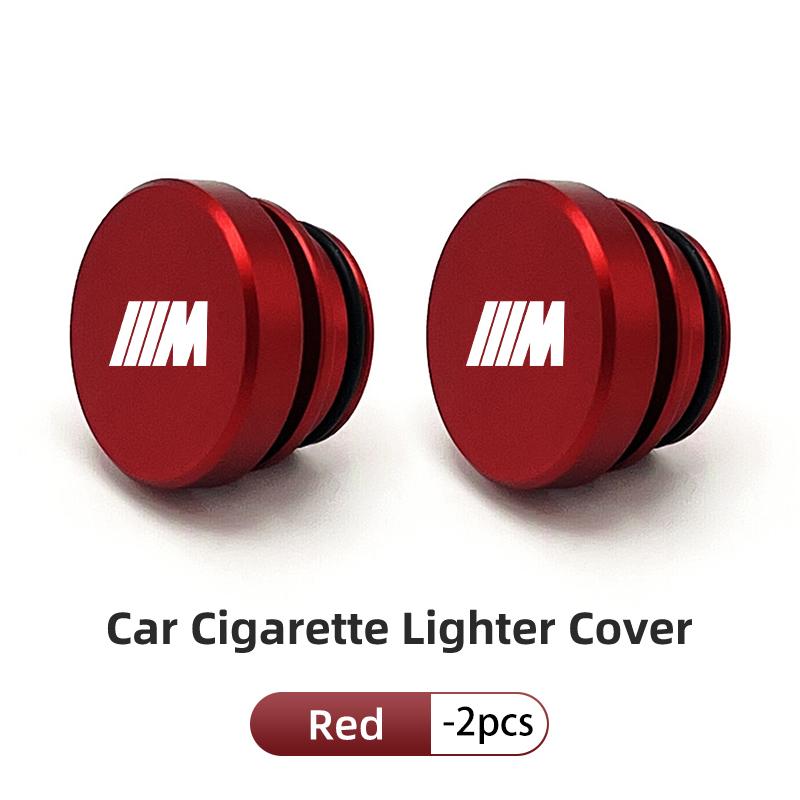 WCHT7 For BMW Aluminum Car Cigarette Lighter Cover Protective Case Auto Accessories E93 F10 F20 F30 F40 F15 F25 F26 F31 F49 F86 M3 M5