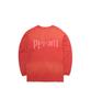 TUEWID Tuewid Midnight Longsleeve T-Shirts In Burnt Red