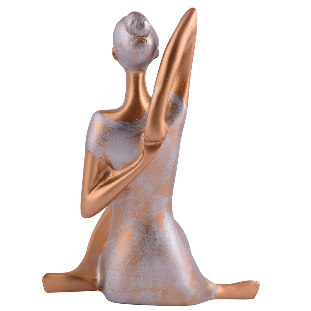 Yoga Lady Home & Office Decor Showpiece