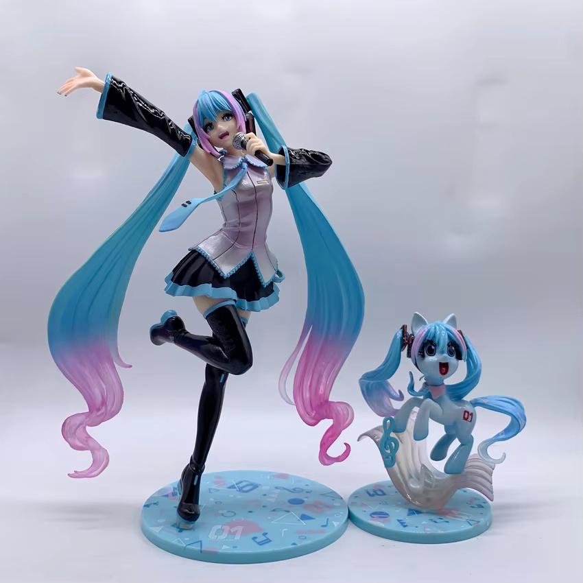 My Little Pony Princess Cadance Rainbow Bishoujo Pinkie pie Fluttershy Twilight Sparkle Figure PVC Anime Model Doll Model Toys