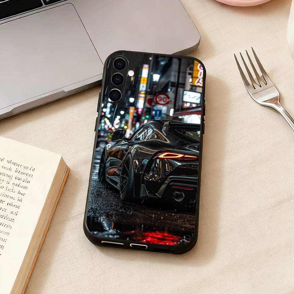 Спортивный чехол C-Car Supraes-s для Samsung Galaxy A73, A72, A71, A70, A53, A52, A51, Других Мягкий Черный Чехол