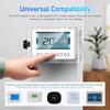 Uonlytech Защитный бокс для термостата Прозрачная крышка для термостата с кодовым замком Защитный кожух для настенного термостата, 5 В x 6,5 Ш или меньше
