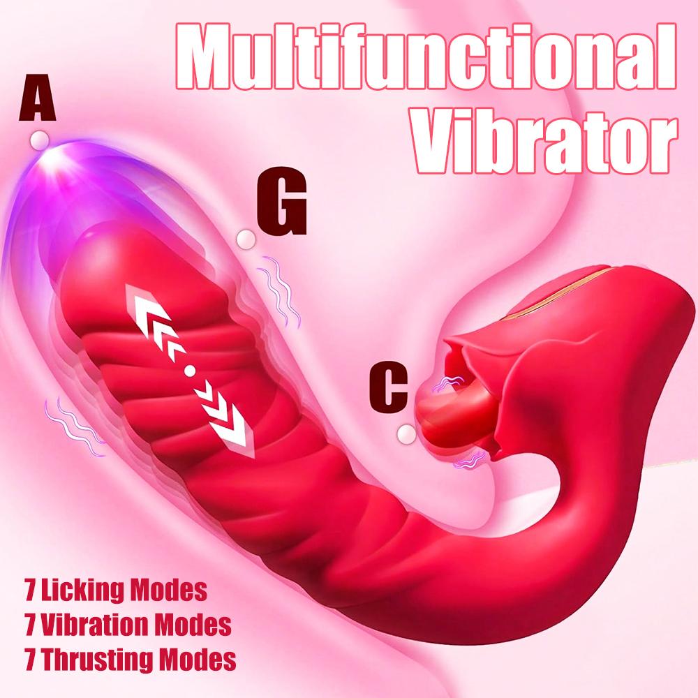 Вибратор для клитора, лизания языка для женщин, реалистичный фаллоимитатор, вибратор, стимулятор точки G, пары, игры для женщин, вагина, клитор, минет, оральный стимулятор клитора