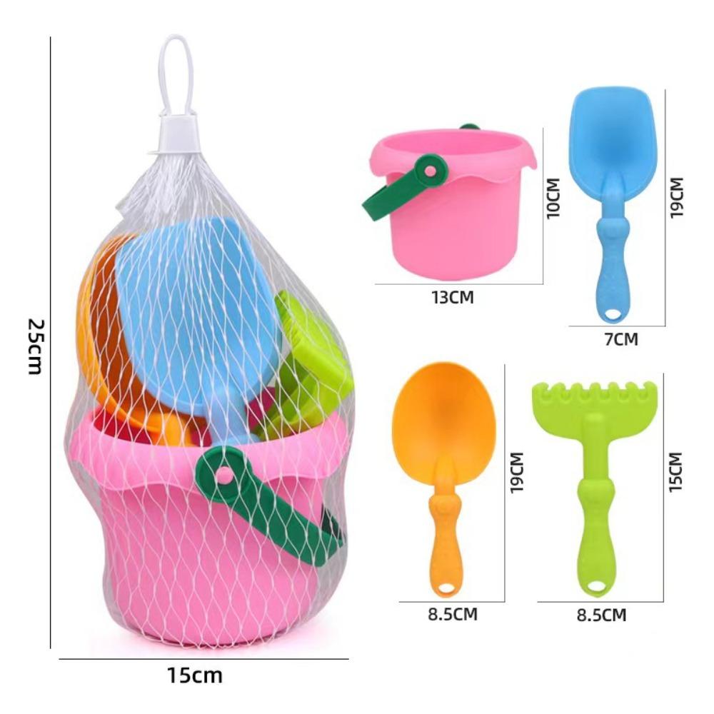 1 Set Shovel Beach Sand Play Toys Bucket Beach Play Toys Beach Bucket Toys Beach Party
