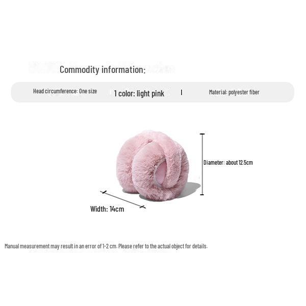 Мягкие противоморозные наушники - зимние унисекс-наушники с искусственным мехом кролика, симпатичные и морозостойкие.