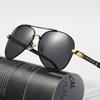 Men's Pilot Polarized Color-Changing Sunglasses for Day and Night Use - Xiaohongshu Douyin Style