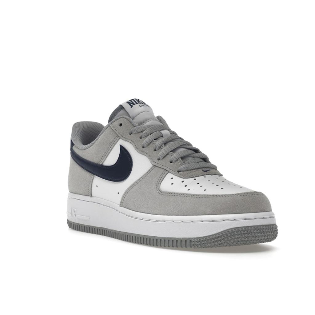 Nike Мужские кроссовки Air Force 1 07 Georgetown серые светло-дымчато-серые Summit-White FD9748-001