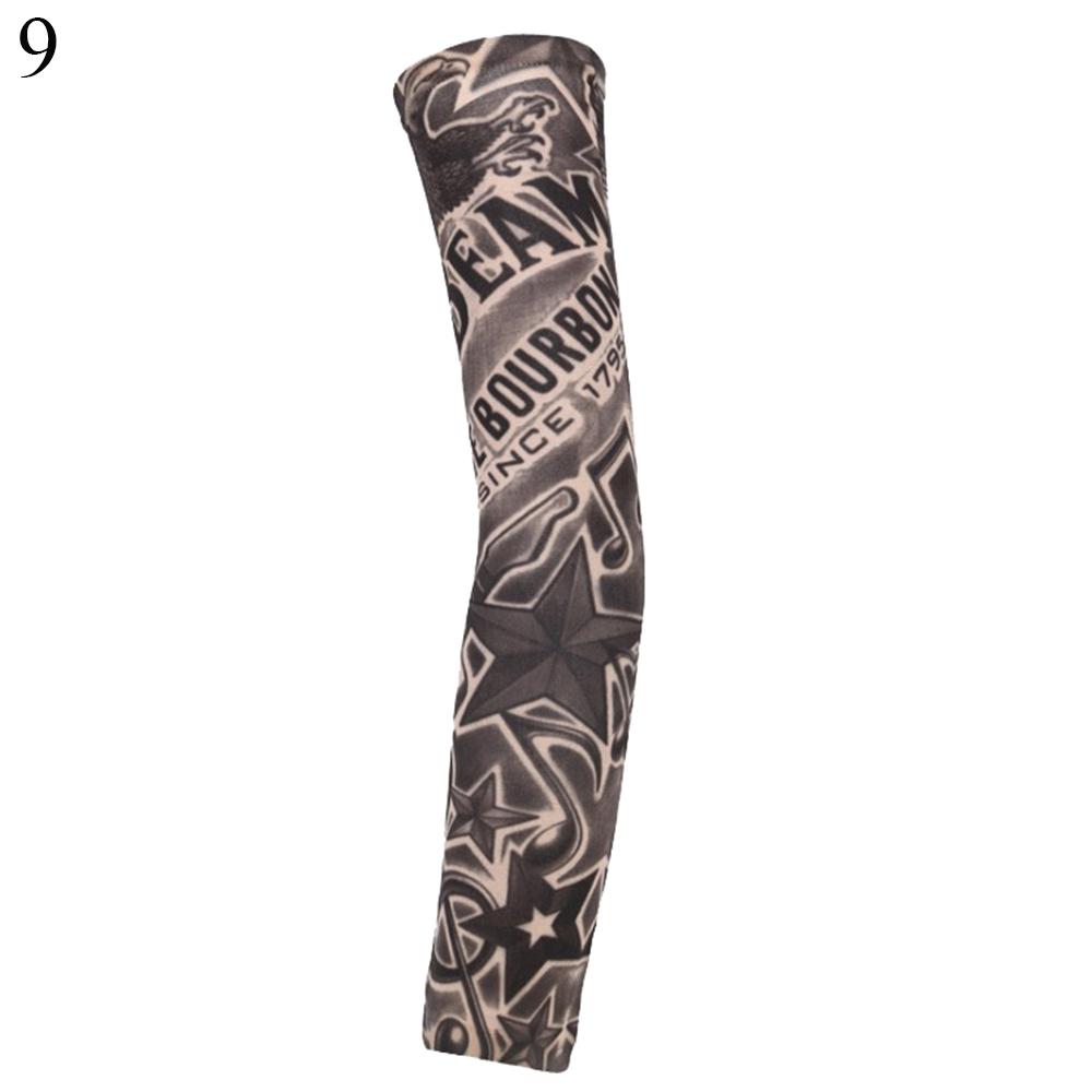 Protection Summer Cooling Basketball Sun Protection Flower Arm Sleeves Arm Cover Tattoo Arm Sleeves