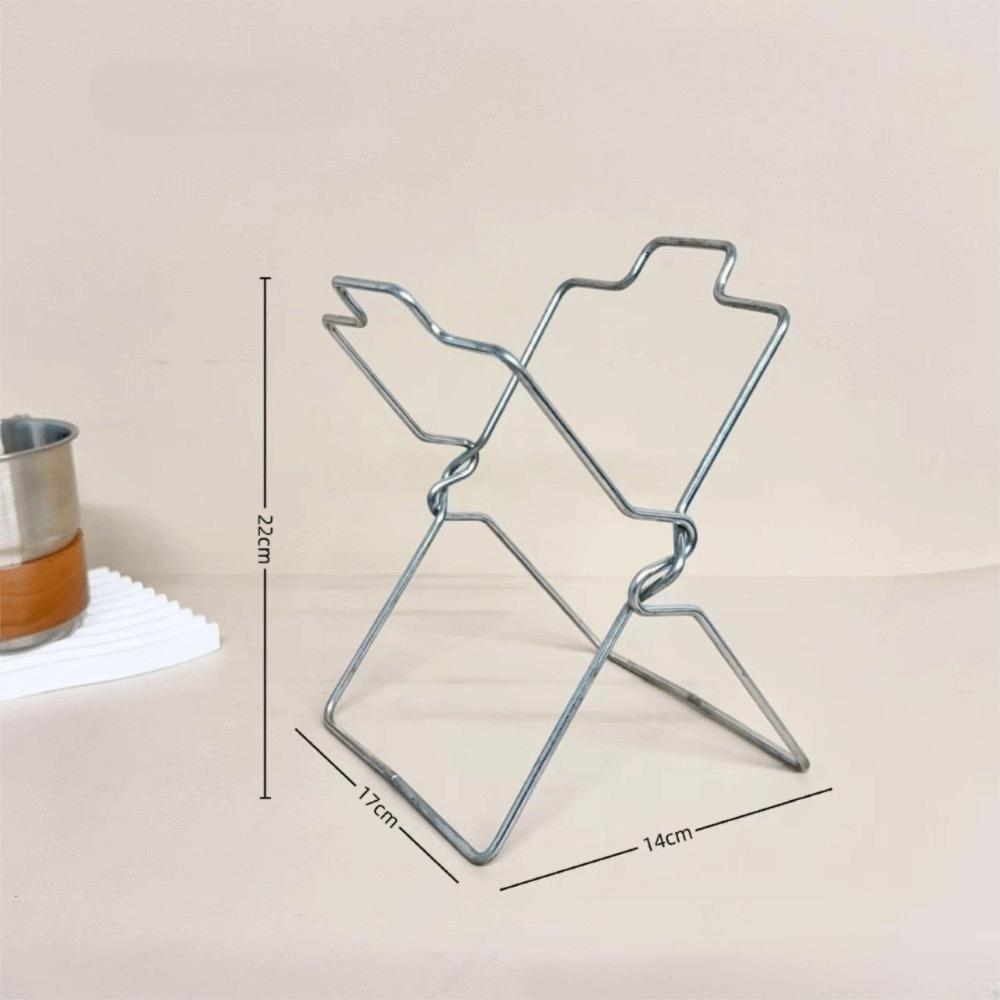 Freestanding Garbage Bag Stand Foldable Kitchen Waste Rack Food Scrap Holder Food Scrap Collection