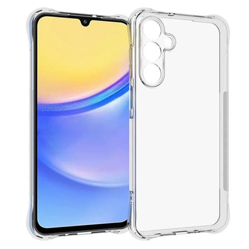 Для Samsung Galaxy A26 5G Прозрачный ТПУ чехол WANLONFENG Серия 2.0 мм Задняя крышка телефона