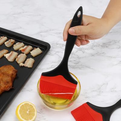 Масляная щетка, легко чистящаяся силиконовая кисточка для наметки кондитерских изделий, термостойкая кисть для масляного соуса для домашней кухни