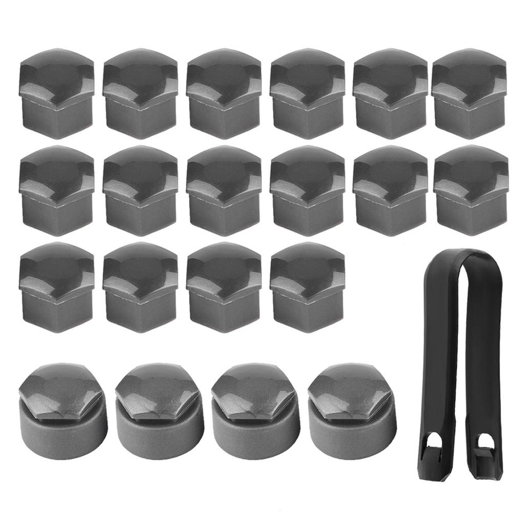 20pcs Car Cover Protective  17mm Nut Car Wheel Auto Hub Screw  Antitheft Cover Cap Wheel Screw