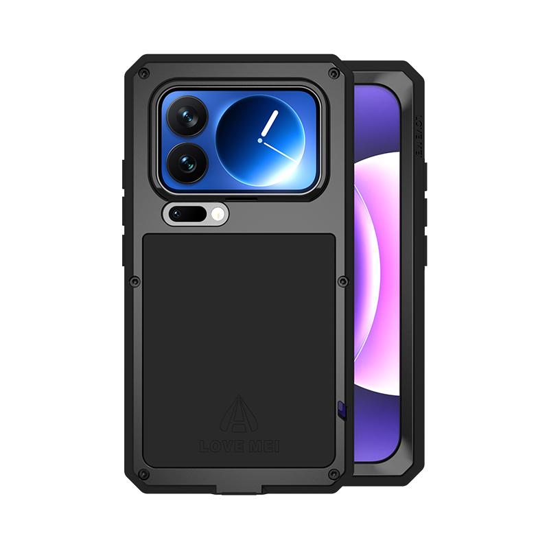 Love Mei Aluminum Metal Case For Xiaomi Mi 15 14 13 11 17 Pro Max Powerful Armor Shockproof Life Waterproof Cover Capa Funda