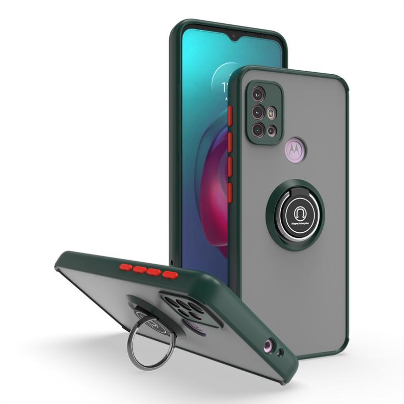 Роскошный жесткий ПК Motorola Moto G10 G20 G30 Автомобильный держатель Чехол для телефона Кронштейн для защиты объектива камеры Fundas Ударопрочный бронированный чехол