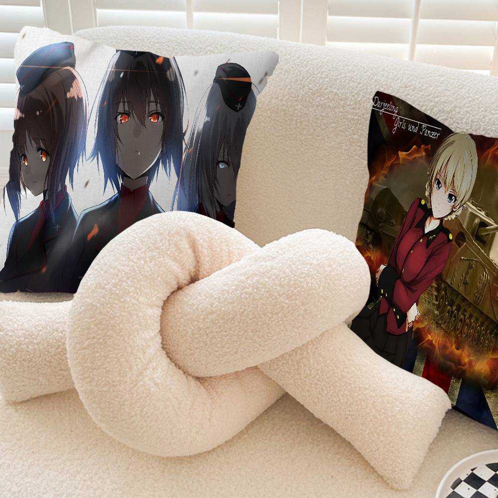 Японское Аниме GIRLS Und PANZER Персонализированная Наволочка Чехол от Пыли Спальня Детская Вечеринка Украшение Наволочка День Рождения Детский Подарок