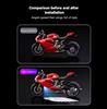 Most Popular Motorcycle Projection Special Angel Wing IP67 Waterproof 3W 3000lm Aluminum Universal Fit Light for Motorcycle Bike