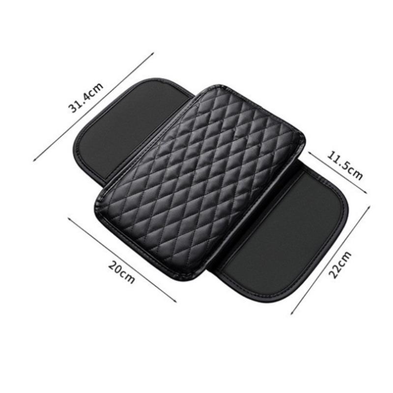 Коврик для подлокотника автомобиля, Накладка для хранения из ПУ кожи, Разные цвета, Высокое качество