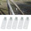 5Pcs Steel Fence Wire Twist Tool Key Ring Hole Post Clips Tool  Farm Fence